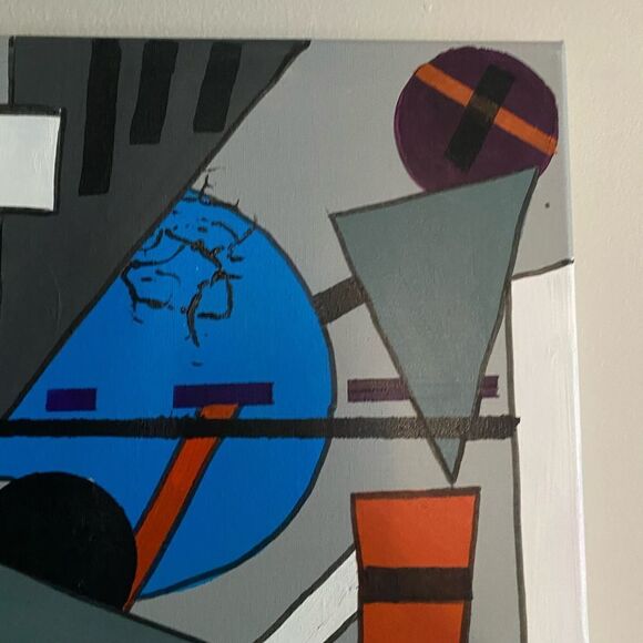 Abstract Art Painting 18x24 - Picture 3 of 6